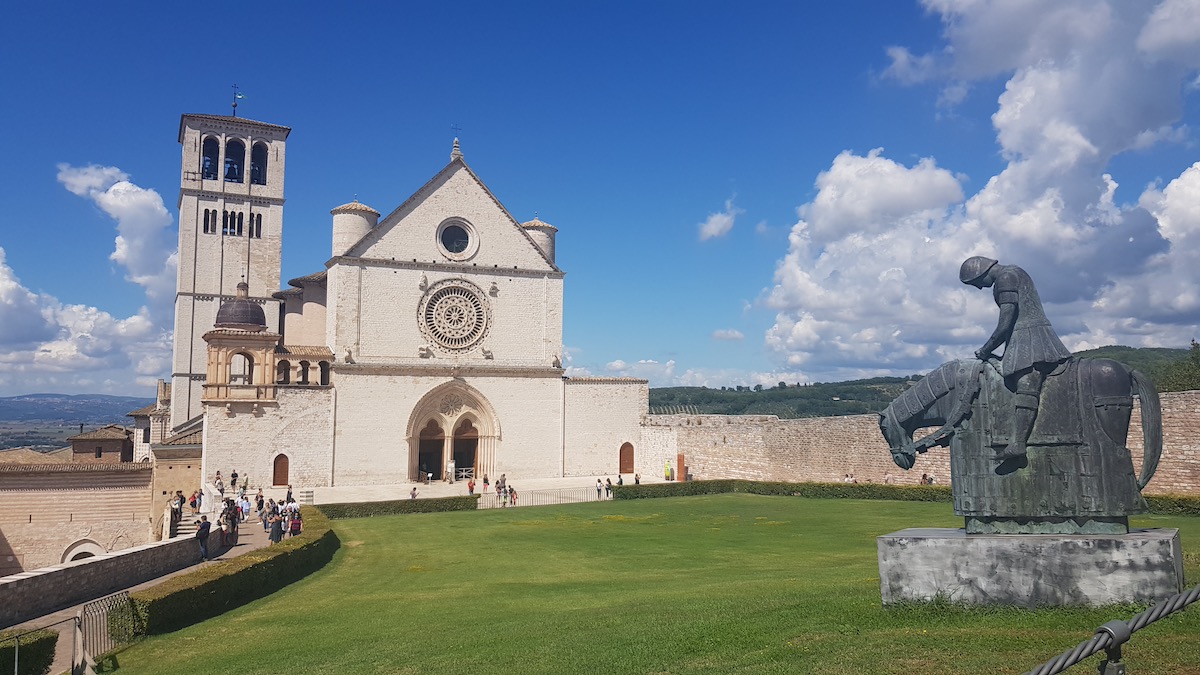 Cammino di Assisi - La Basilica Superiore di San Francesco ad Assisi