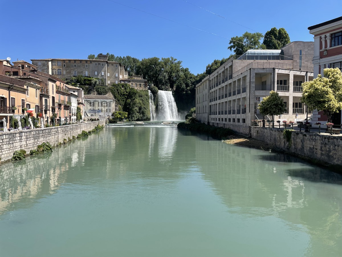 Cammino di San Benedetto - La cascata di Isola del Liri