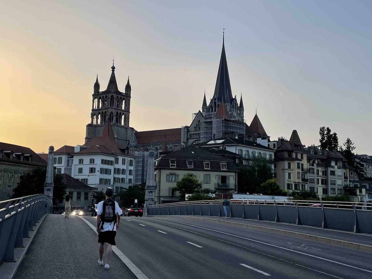 Via Francigena - Cattedrale di Notre-Dame a Losanna